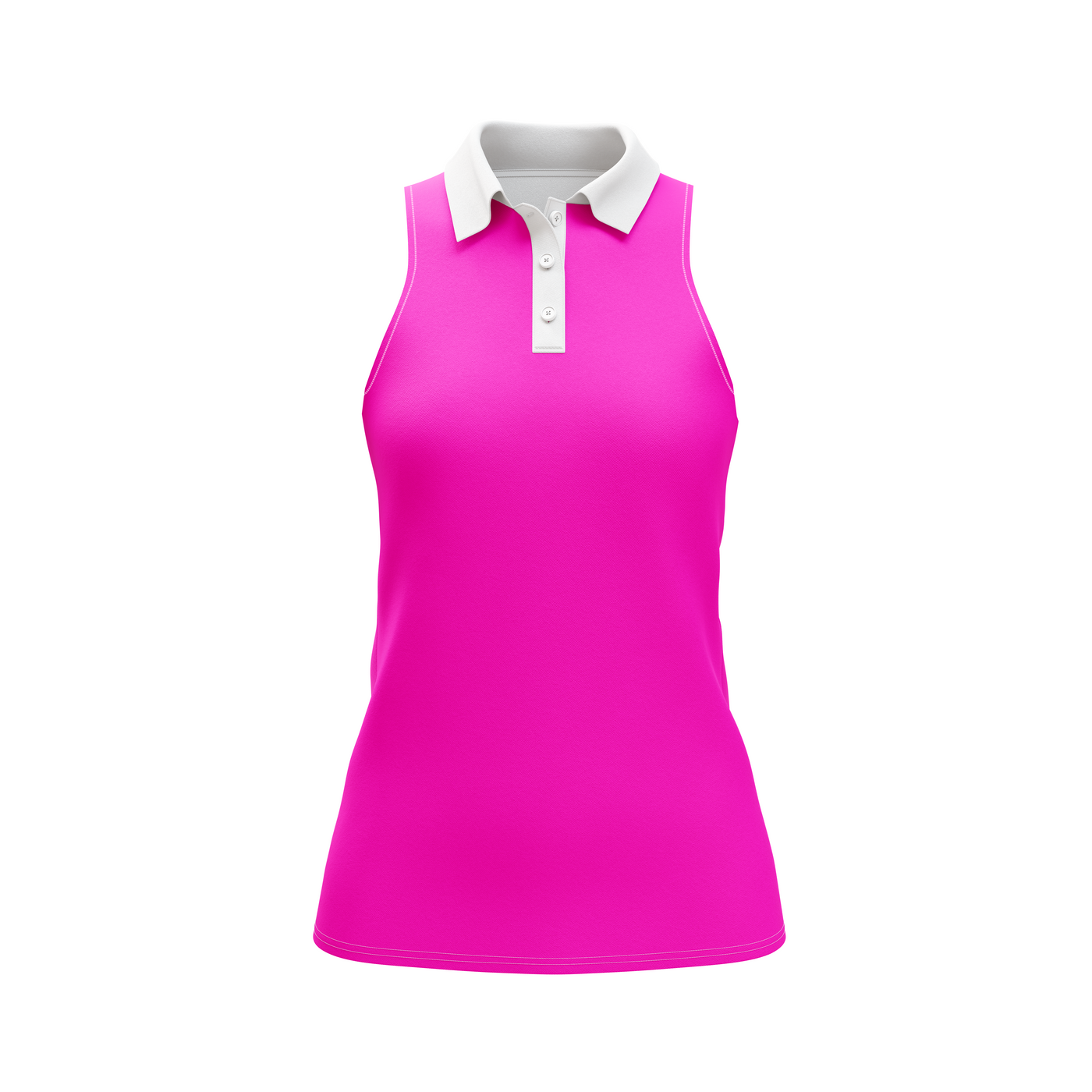 Bright Pink | Sleeveless Shirt