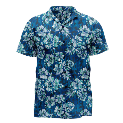 Ocean Hibiscus - Hawaiian Shirt
