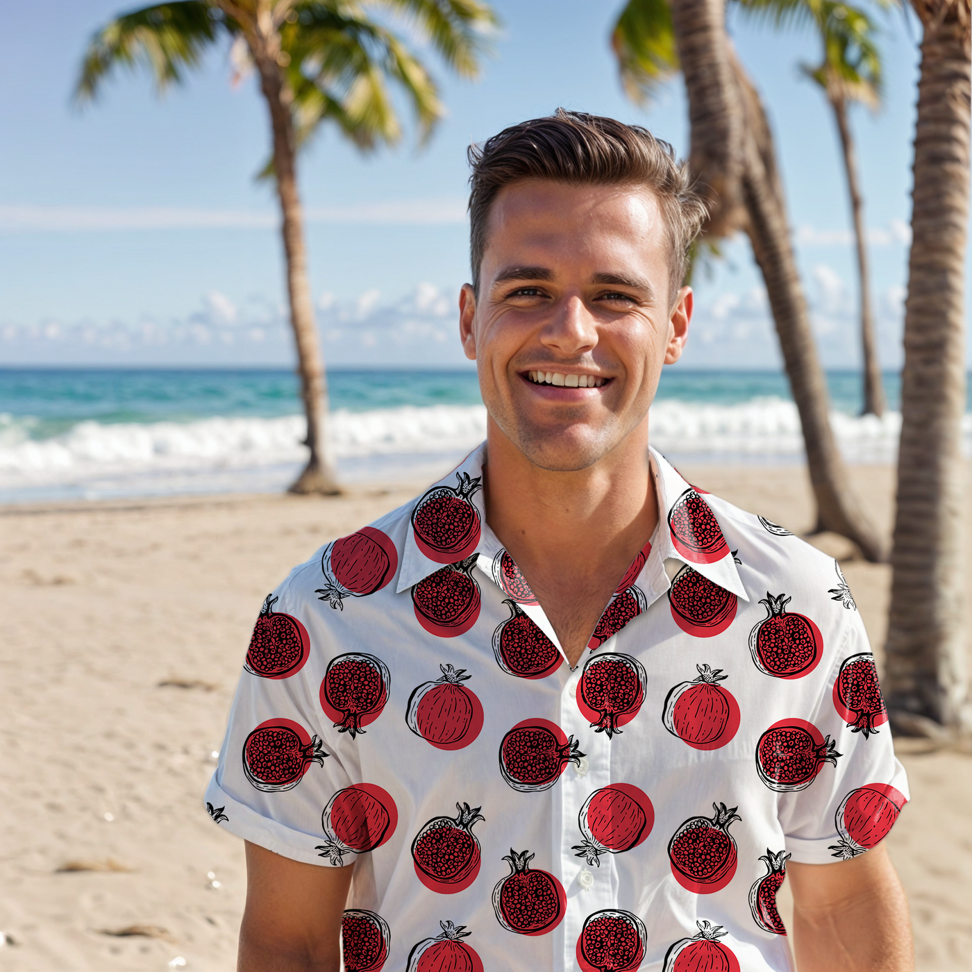 Pomegranate | Hawaiian Shirt