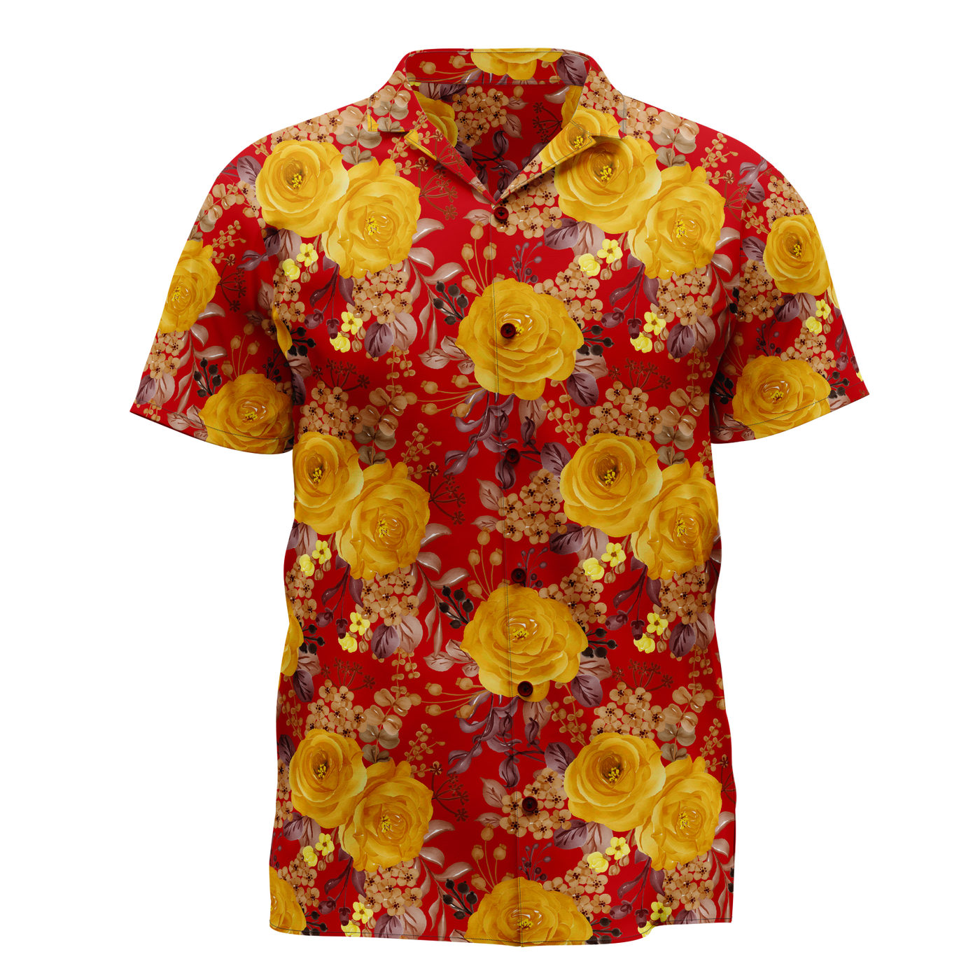 Sunset Blooms - Hawaiian Shirt