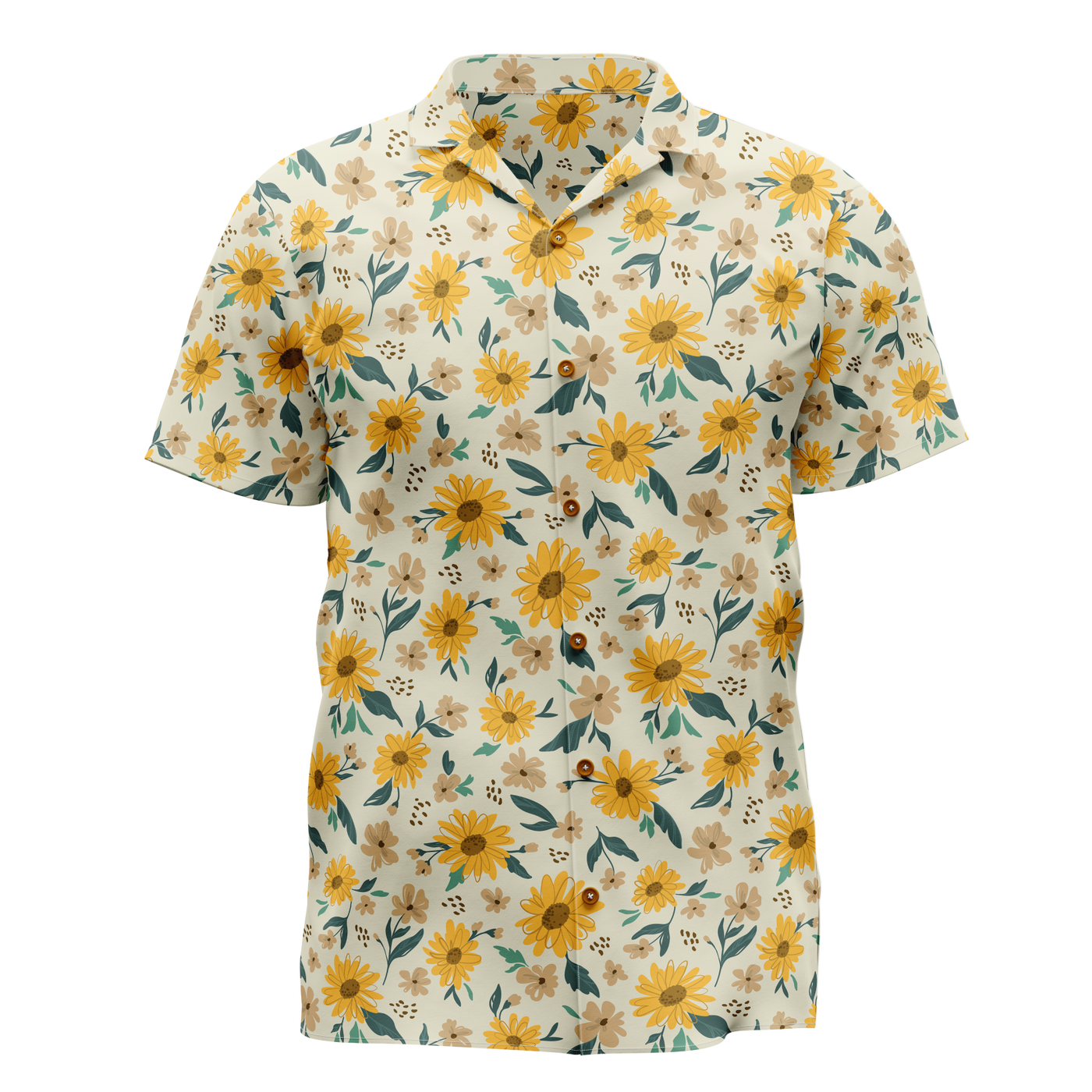 Sunshine Hibiscus - Hawaiian Shirt