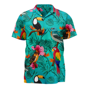 Tropical Birds - Hawaiian Shirt